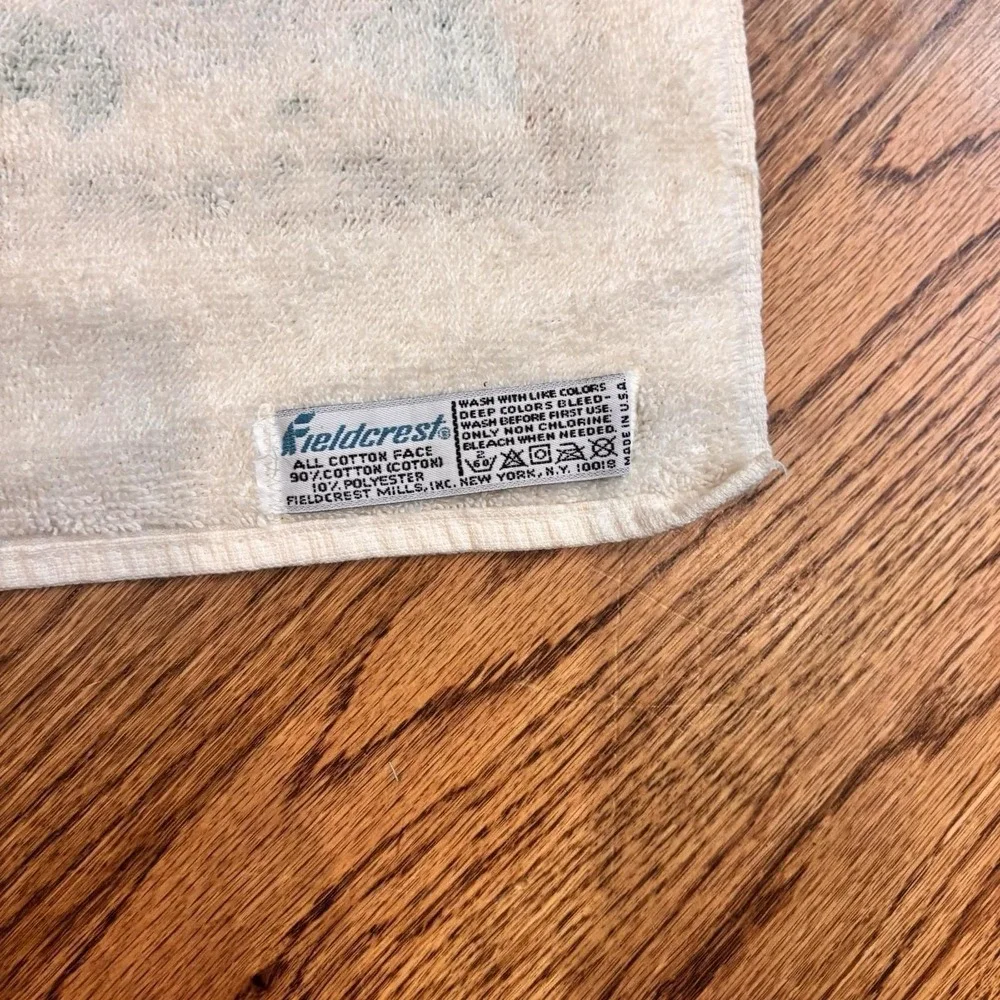 Fieldcrest vintage bath